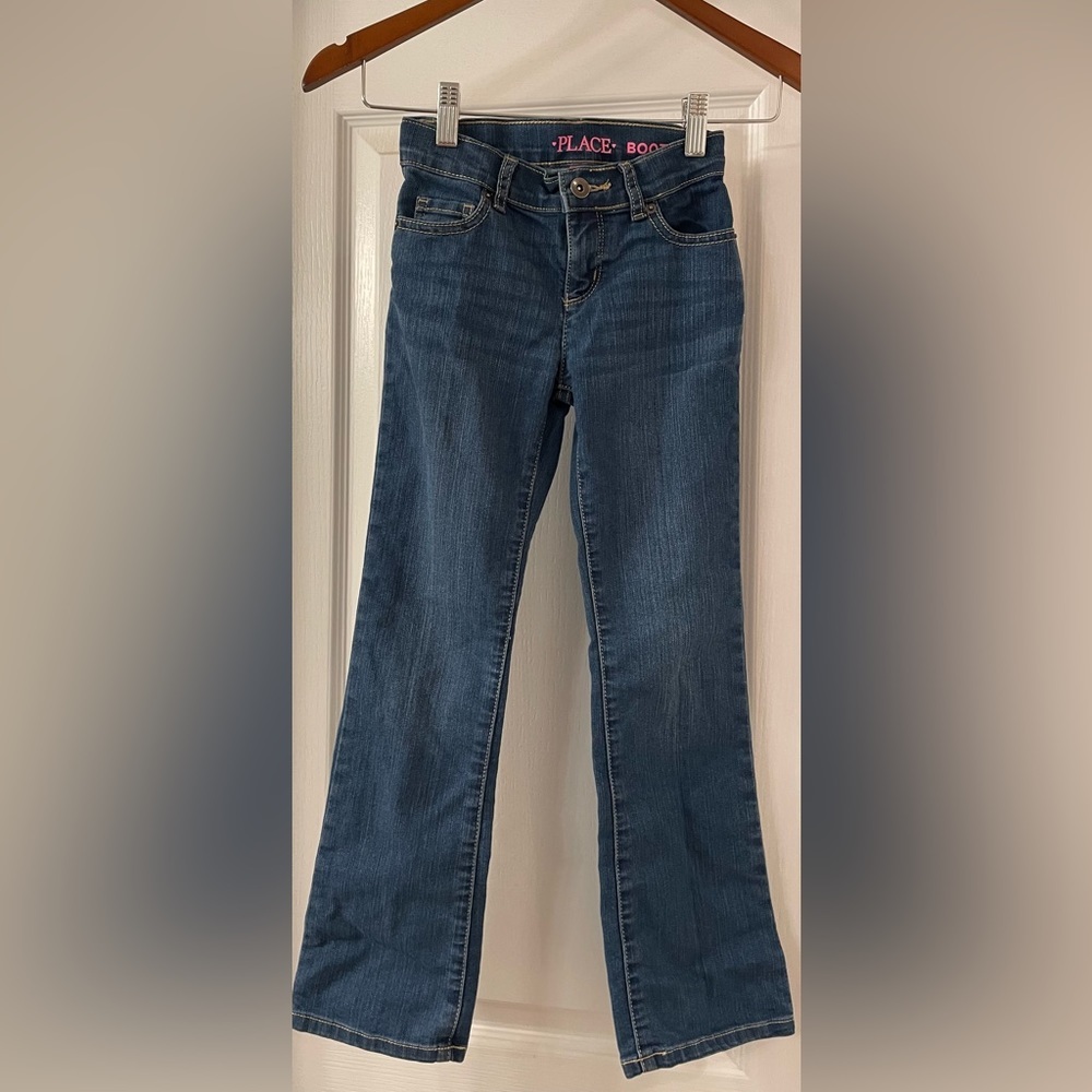 Back to School- The Children’s Place- Bootcut Jeans, Size 8 Slim Fit